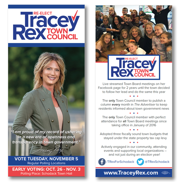 Tracey Rex Card